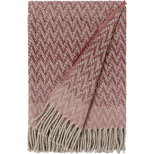 Burel Factory represented by 55° North Blanket, Ecletic Blanket Dusk Pink 3/8