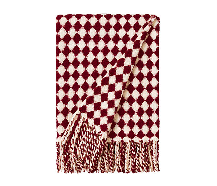 Burel Factory represented by 55° North Blanket, Azulejo Blanket Bordeaux and Pearl 63/11