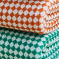 Burel Factory represented by 55° North Blanket, Azulejo mini Blanket Terracotta and Pearl 1/48