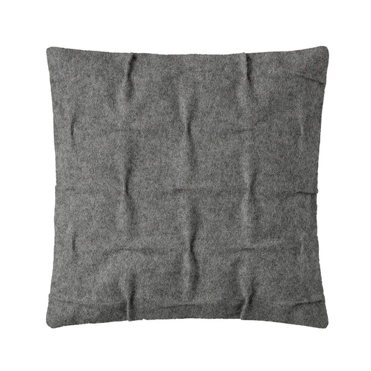 Burel Factory represented by 55° North Cushion, Cross Draped Cushion Cover Grey 431C