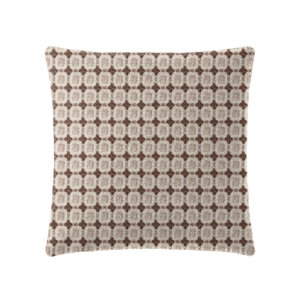 Burel Factory represented by 55° North Cushion, Vintage Cushion Cover Beige, Warm Grey and Pearl 11/3