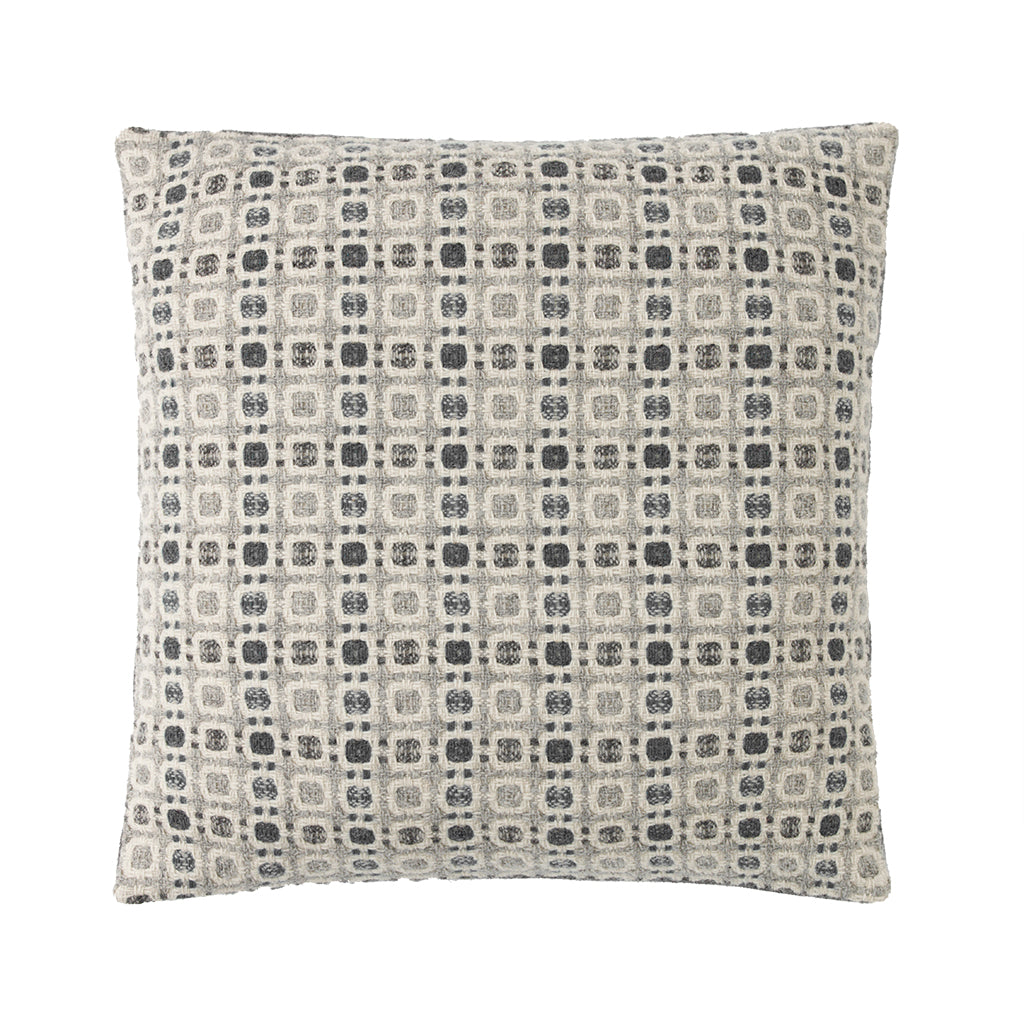 Burel Factory represented by 55° North Cushion, Vintage Cushion Cover Grey, Light Grey and Melange Grey 12/5