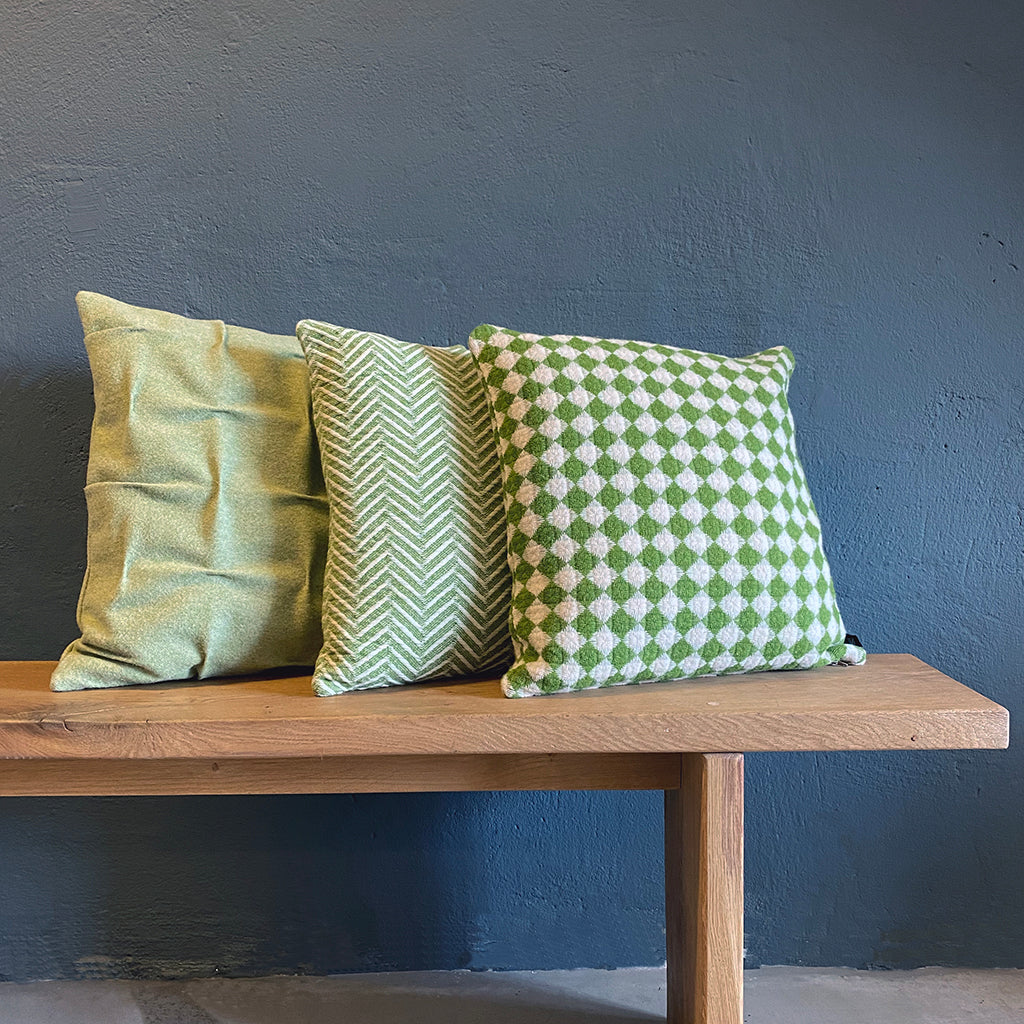 Burel Factory represented by 55° North Cushion, Visual Cushion Cover Light green 1/12